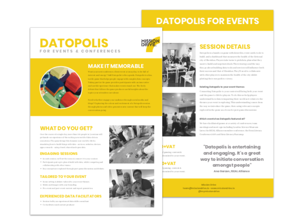 Datopolis for data events download image