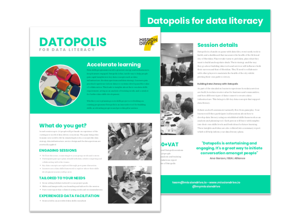 Datopolis for data literacy download image
