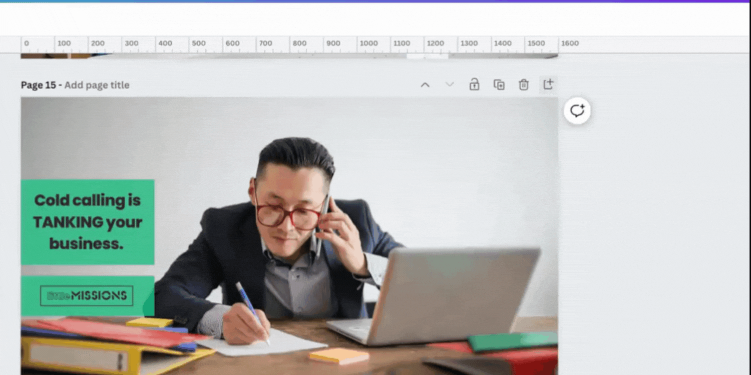 Canva hacks - grouping and locking elements