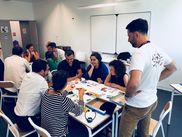 Learn about data concepts and strategy by playing a game