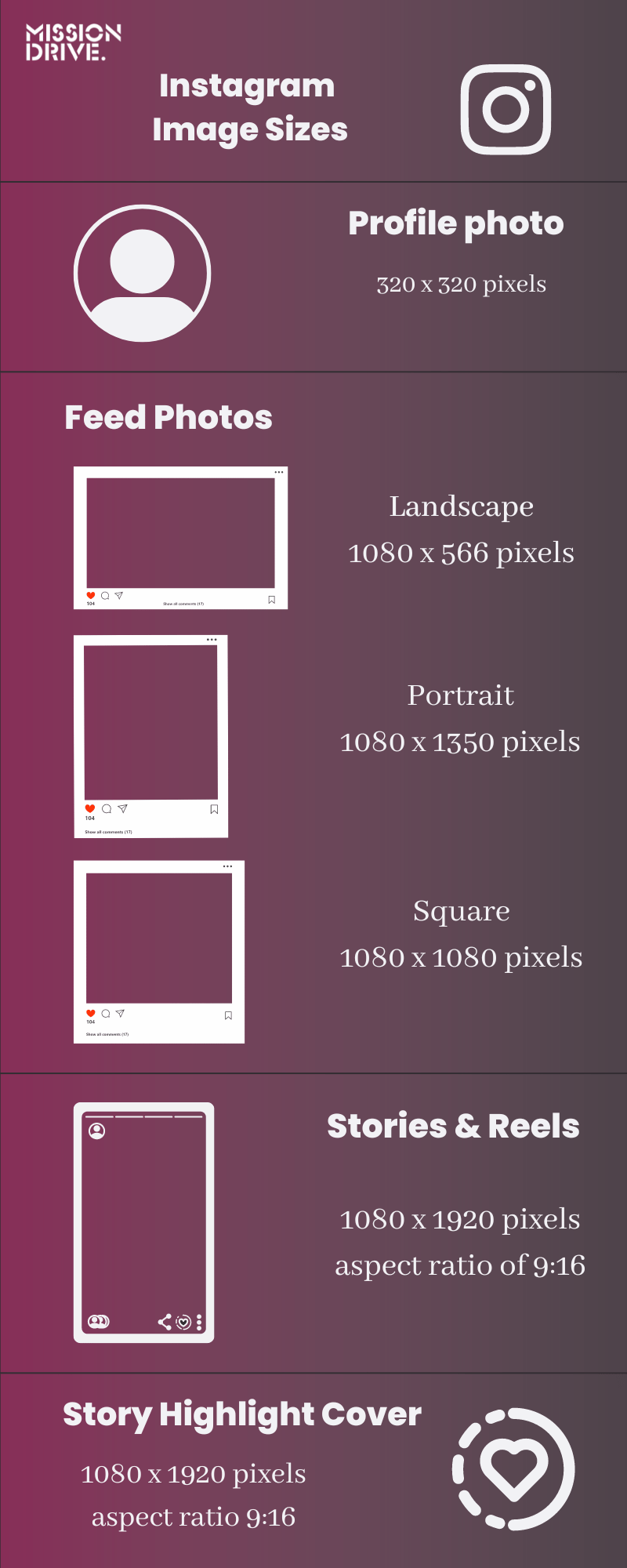 Instagram image size guide