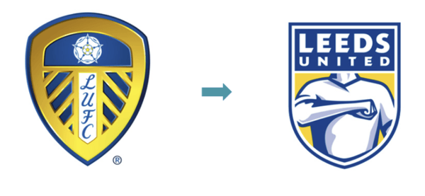 Leeds United FC rebrand