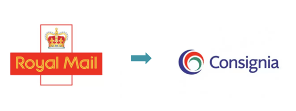 Royal Mail failed rebrand to Consignia
