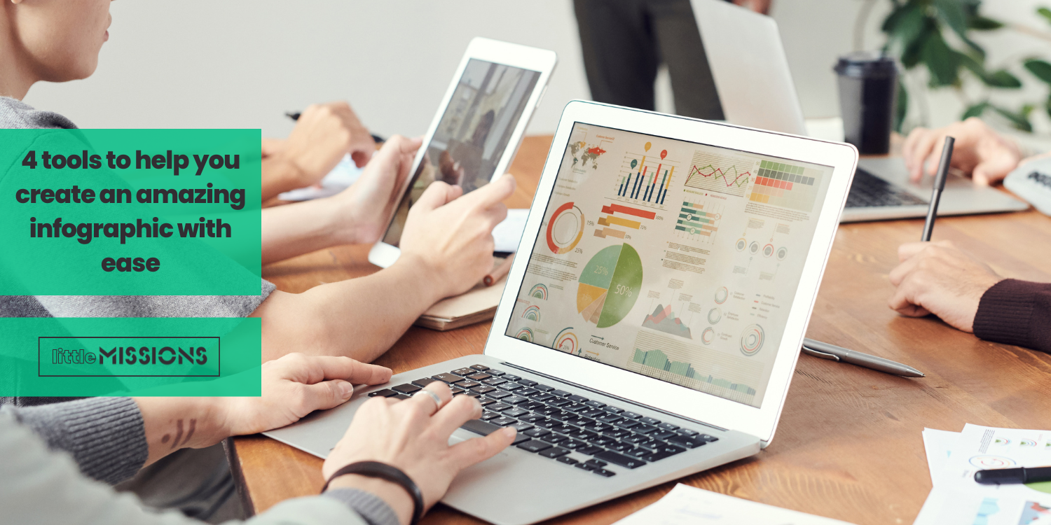 4 tools to help you create an amazing infographic with ease